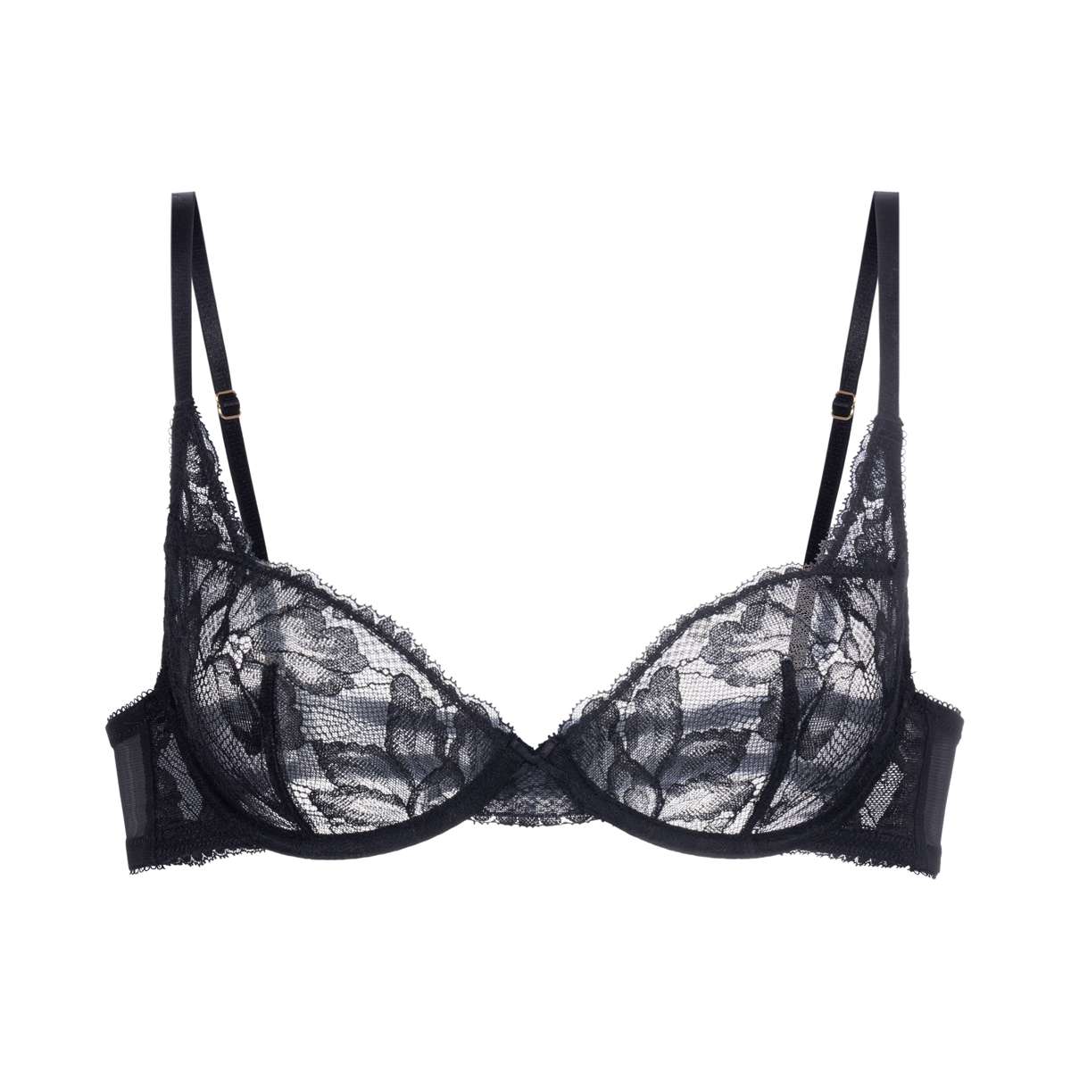 Perfect Lace Non Padded Plunge Bra