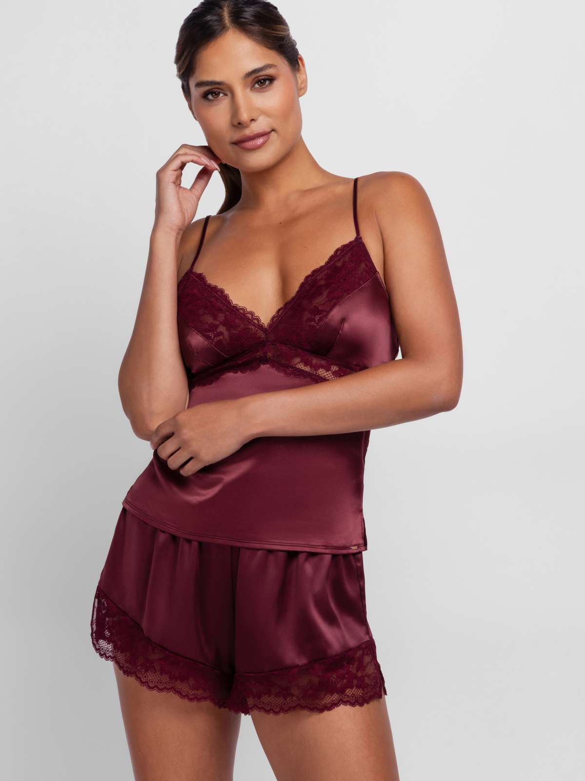 Lyra Satin Non Padded Camisole
