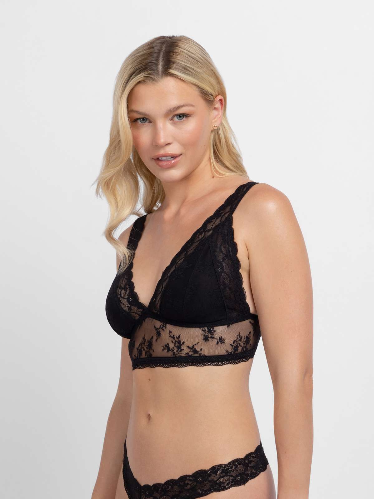 Essential Lace- 2pp Bralette