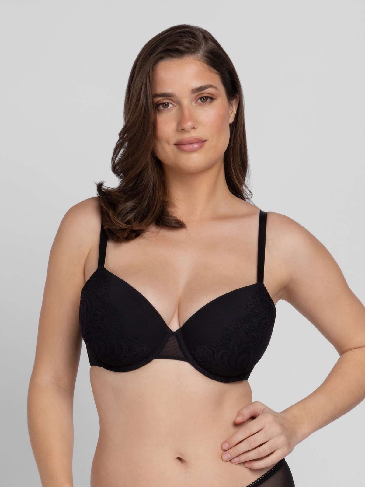 Lincoln 2pp Padded Plunge Bra