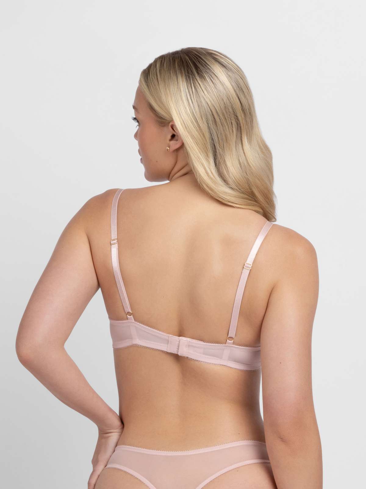Perfect Lace Non Padded Plunge Bra
