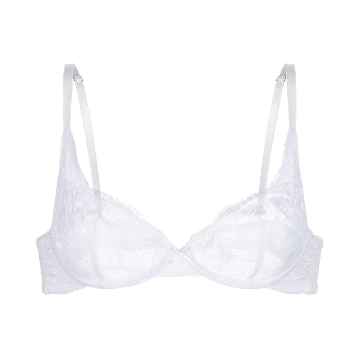 Perfect Lace Non Padded Plunge Bra