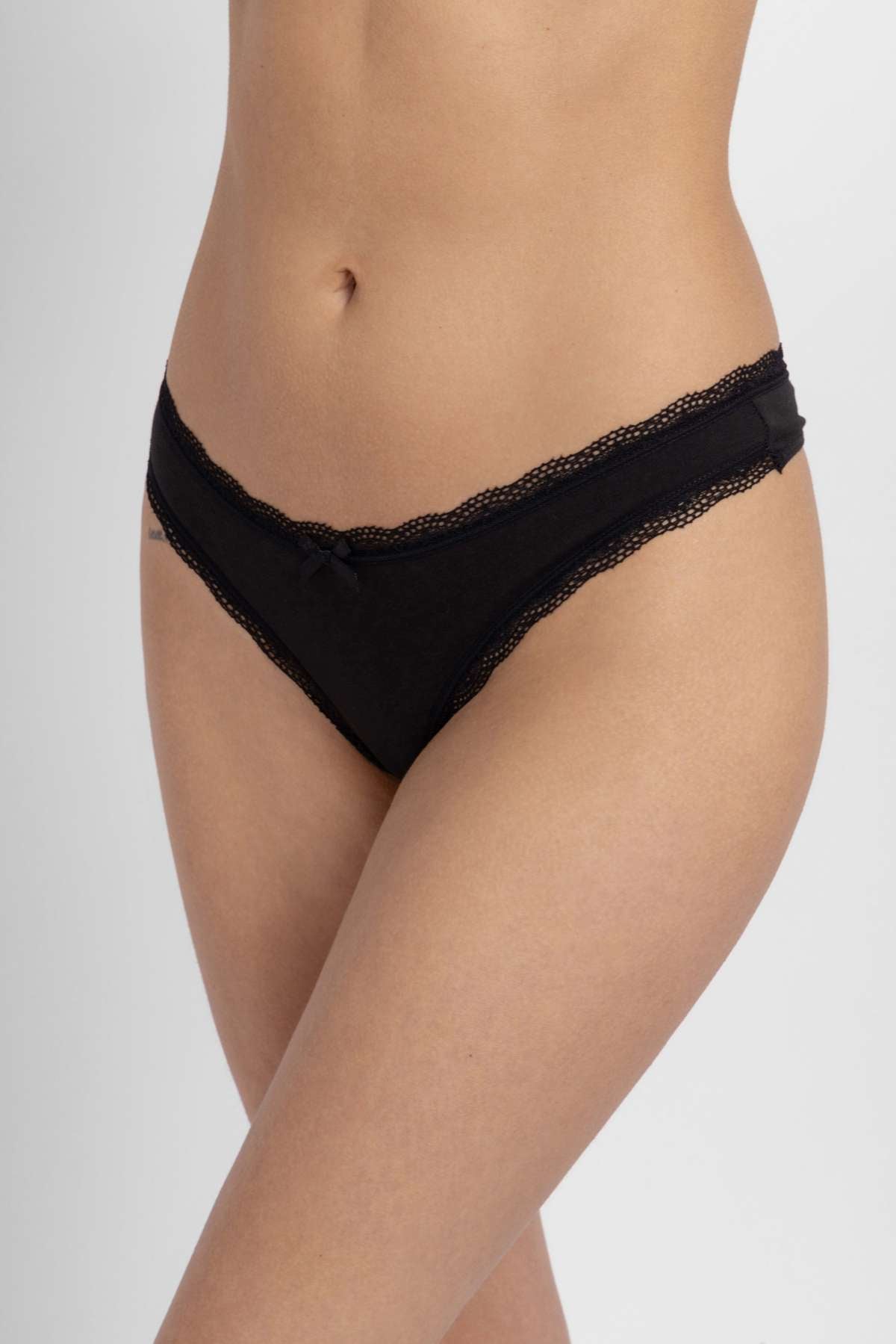 Essential Cotton 5 Pack Thong