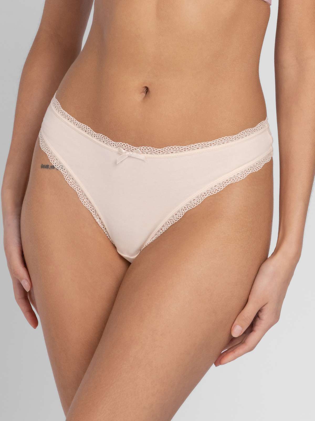 Essential Cotton 3 Pack Thong