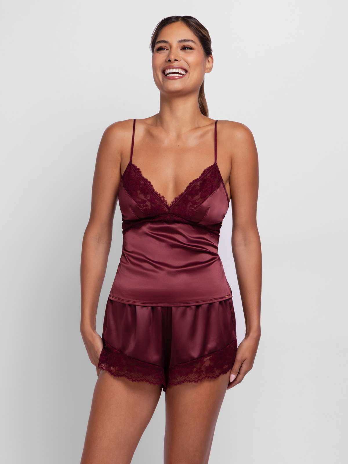 Lyra Satin Non Padded Camisole