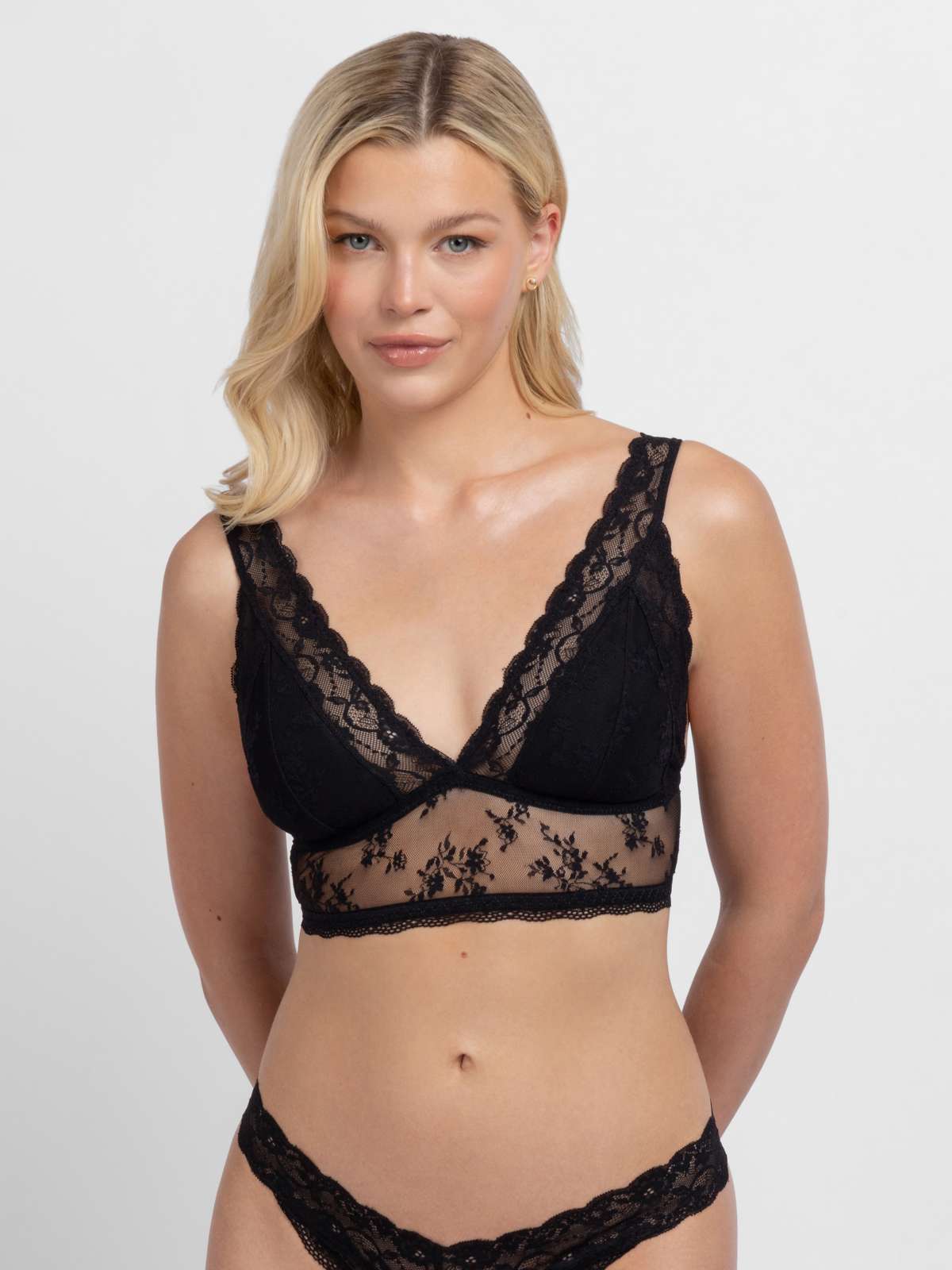 Essential Lace- 2pp Bralette